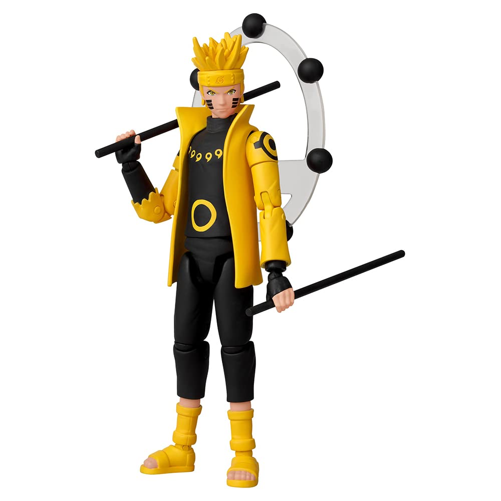 BANDAI - Anime Heroes - Naruto Shippuden - Figur Naruto Uzumaki im Rikudo-Modus (Sage of Six Paths M