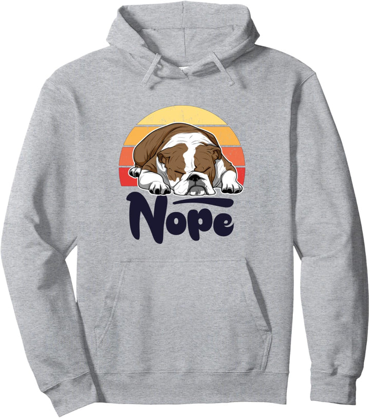 Englische Bulldogge Kapuzenpullover Geschenk Pullover Hoodie