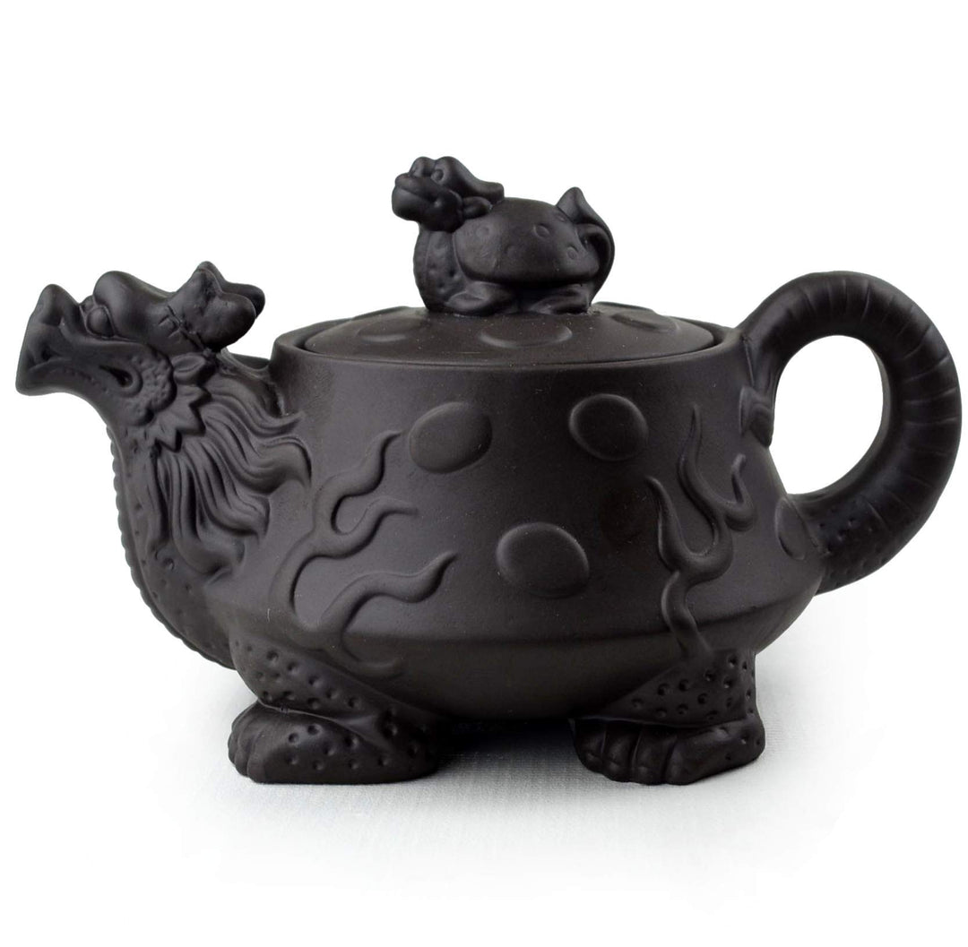 Chinesische Yixing lila Ton Teekanne Drache Teekanne Keramik Traditionelle Kung Fu Tee Set