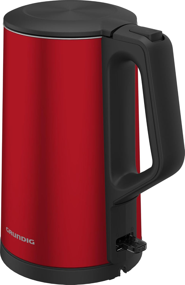 GRUNDIG WK8340 Wasserkocher Rot, 2150 W, 1,5 l Style 2024, Style 2024