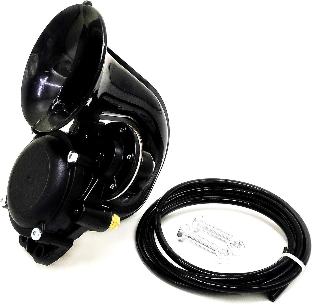YIYIDA Auto Horn Truck Horn Elektrisches Horn 12V/24V Schnec kenhorn 150DB Lautsprecher Mit Lederroh