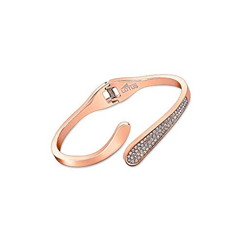 Lotus Style Bracelet Femme Acier Rosé & Strass LS2079-2/3