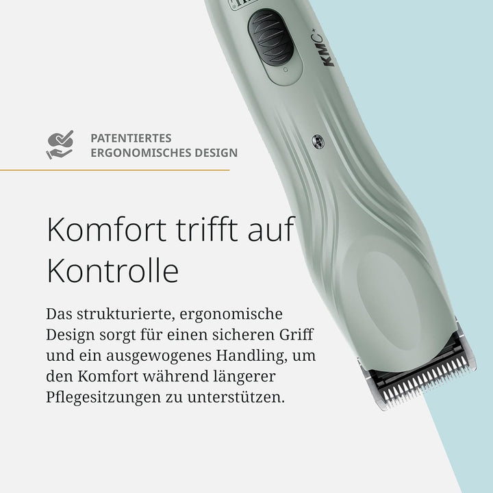 Wahl KMC+ Tierhaarschneider für Haustiere - Bürstenloser Motor, Strukturiertes Gehäuse, Zwei-Geschwi