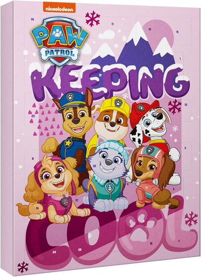 PAW Patrol Adventskalender 2023 Beauty Weihnachtskalender "PAWsome holidays" - Adventskalender Kinde