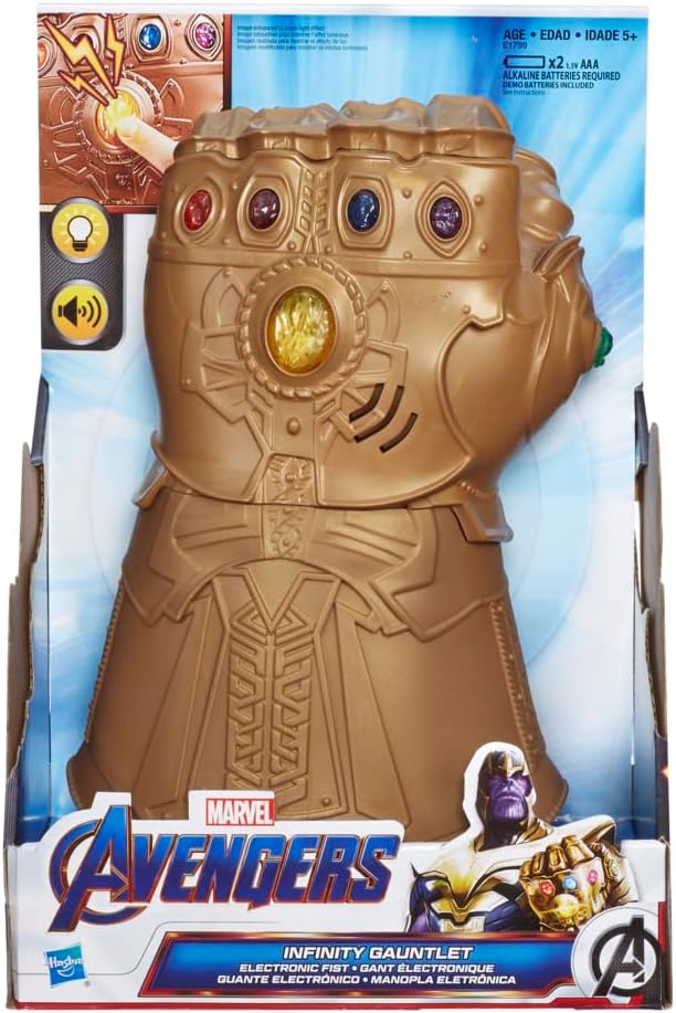 Marvel Avengers: Infinity War Infinity Gauntlet, Electronic Fist Role Play Super Hero Toys for Kids