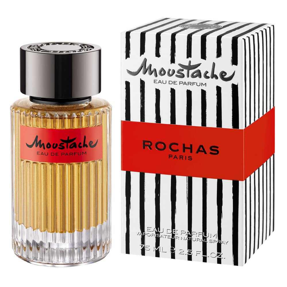 Rochas Moustache Eau de Parfum Zerstäuber, 75 ml, 1 Stück, 1100 g