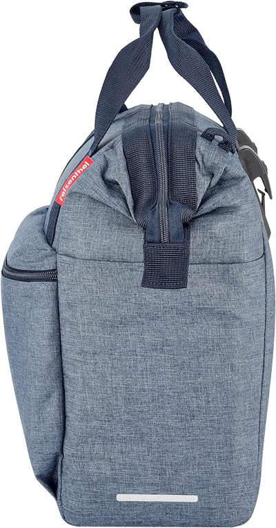 KlickFix Asista Teile fürs Rad Unisex – Erwachsene KLICKfix Roomy GT Gepäckträgertasche, Blau, 25x40