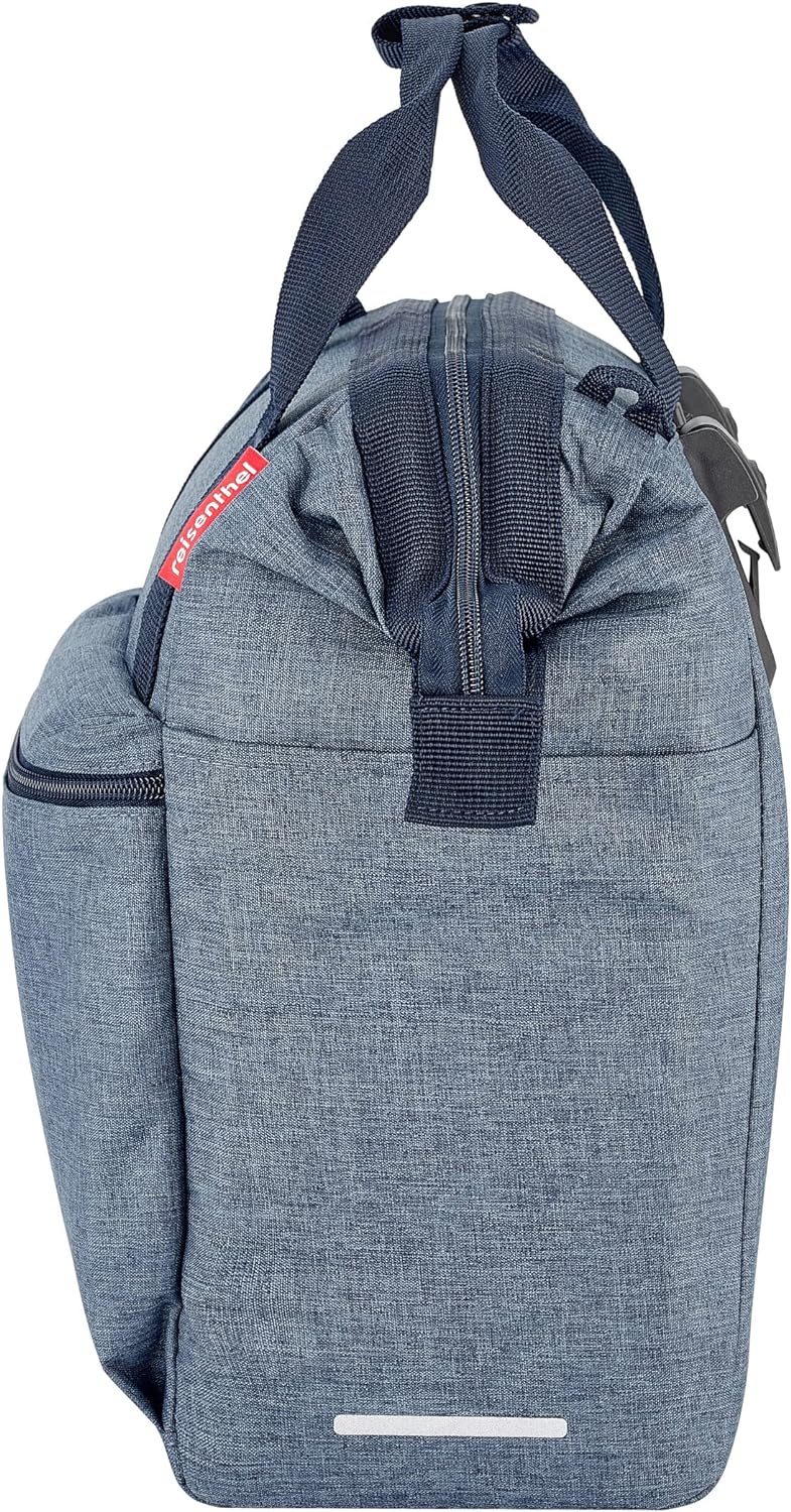 KlickFix Asista Teile fürs Rad Unisex – Erwachsene KLICKfix Roomy GT Gepäckträgertasche, Blau, 25x40