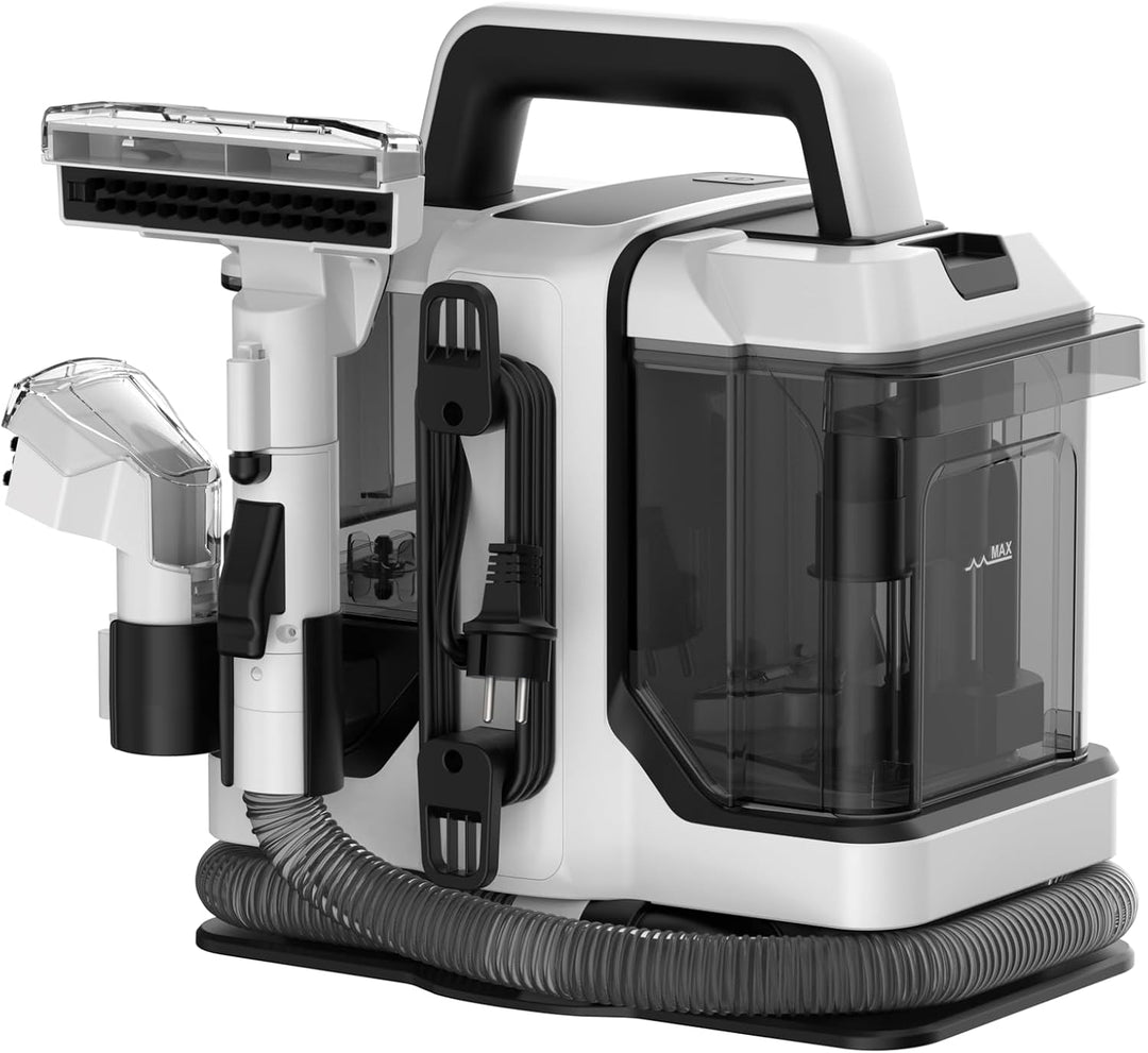 maxxo SC750W Turbo Polsterreiniger Gerät – Leistungsstarker 750 Watt Teppich- & Polsterreiniger Gerä