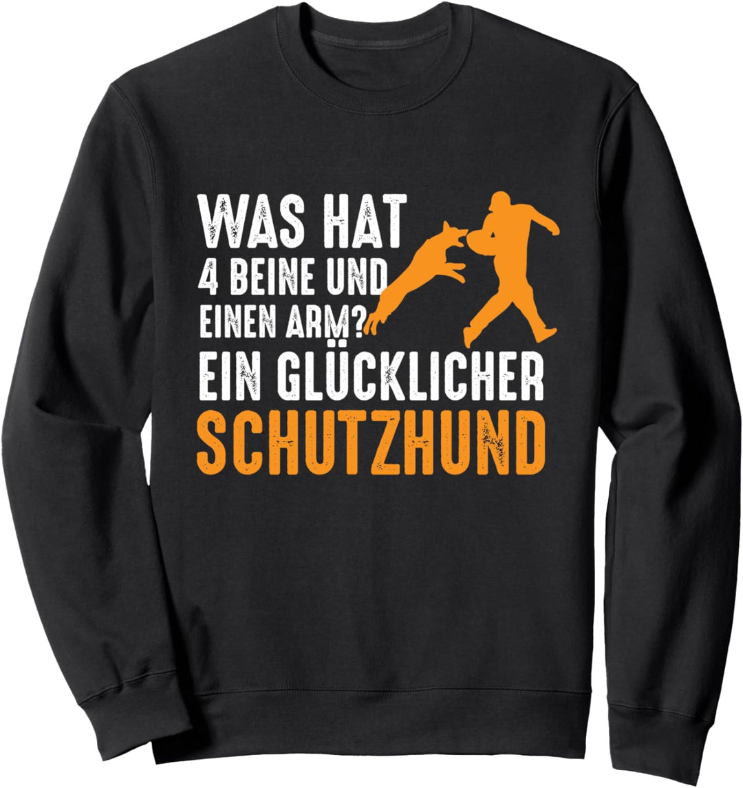 Schutzhund Schäferhund Lustiger Spruch Hund IGP Hundesport Sweatshirt