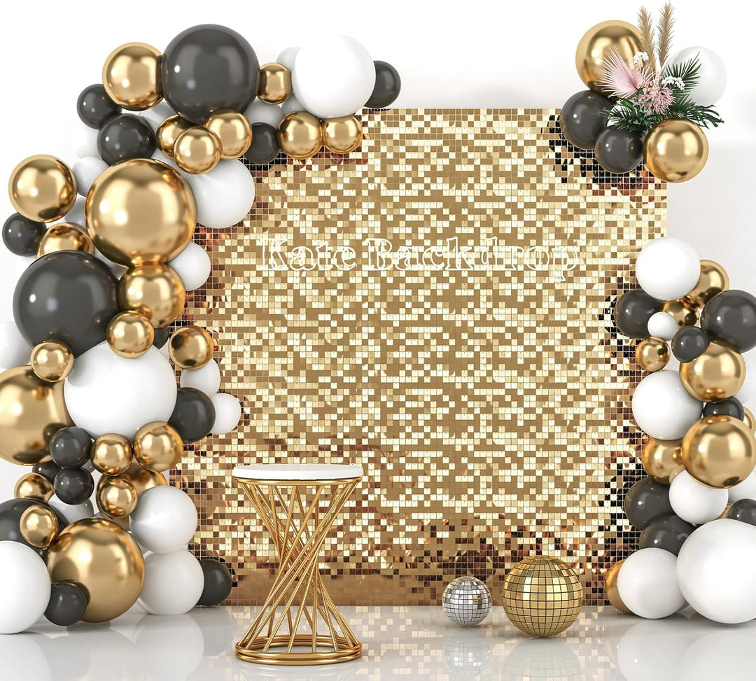 Kate Shimmer Wall Panels Pailletten Gold Wand Pailletten Hintergrund Party Panels für Party Dekorati
