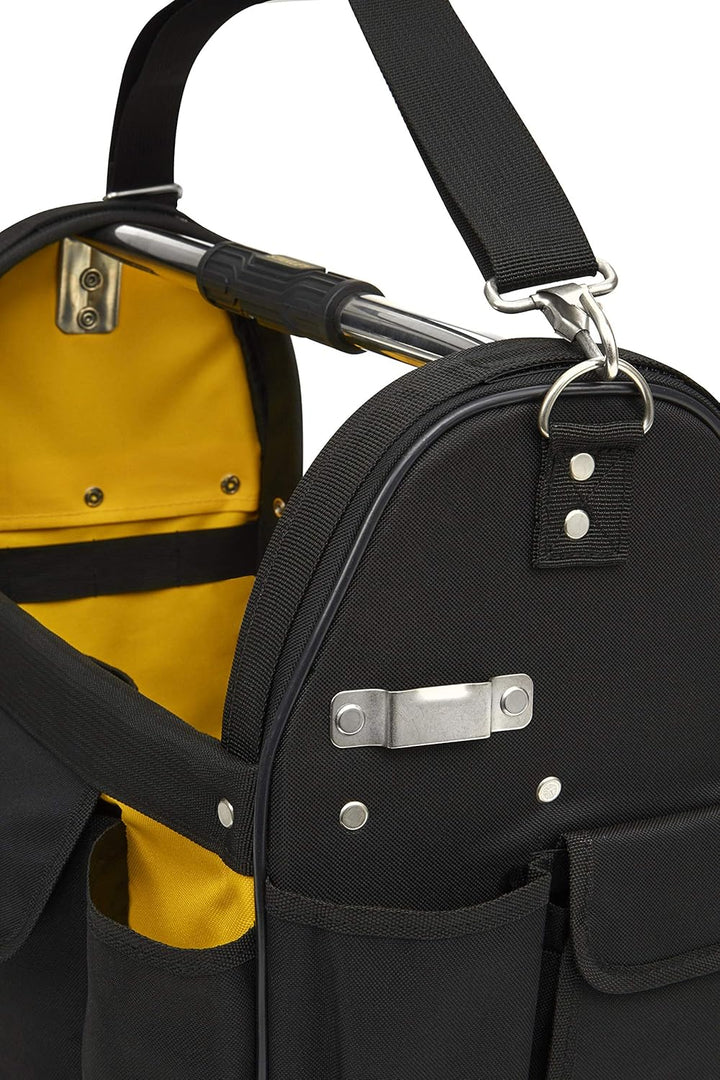 Stanley Werkzeugtrage (47 x 34,3 x 22,9 cm, offene Box aus 600 Denier Nylon mit verstellbarem Schult