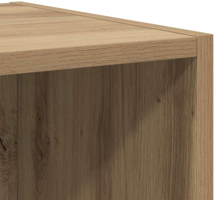 vidaXL Wand-TV-Schrank aus Artisan-Eiche, 72 cm, aus Holzwerkstoff, platzsparende Regale, rechteckig