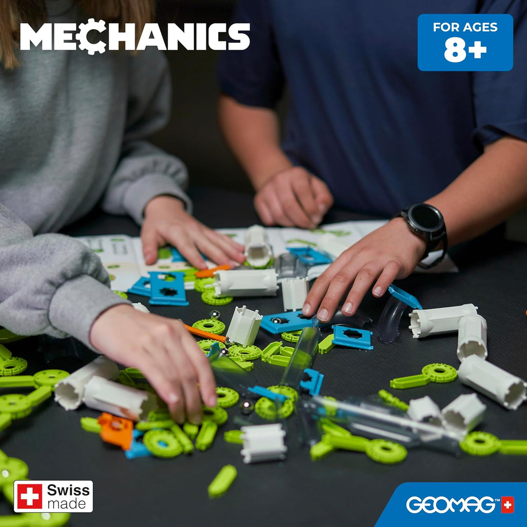 Geomag - Mechanics Gravity Loops & Turns - Lern- und Kreativspiel für Kinder - Magnetische Bausteine