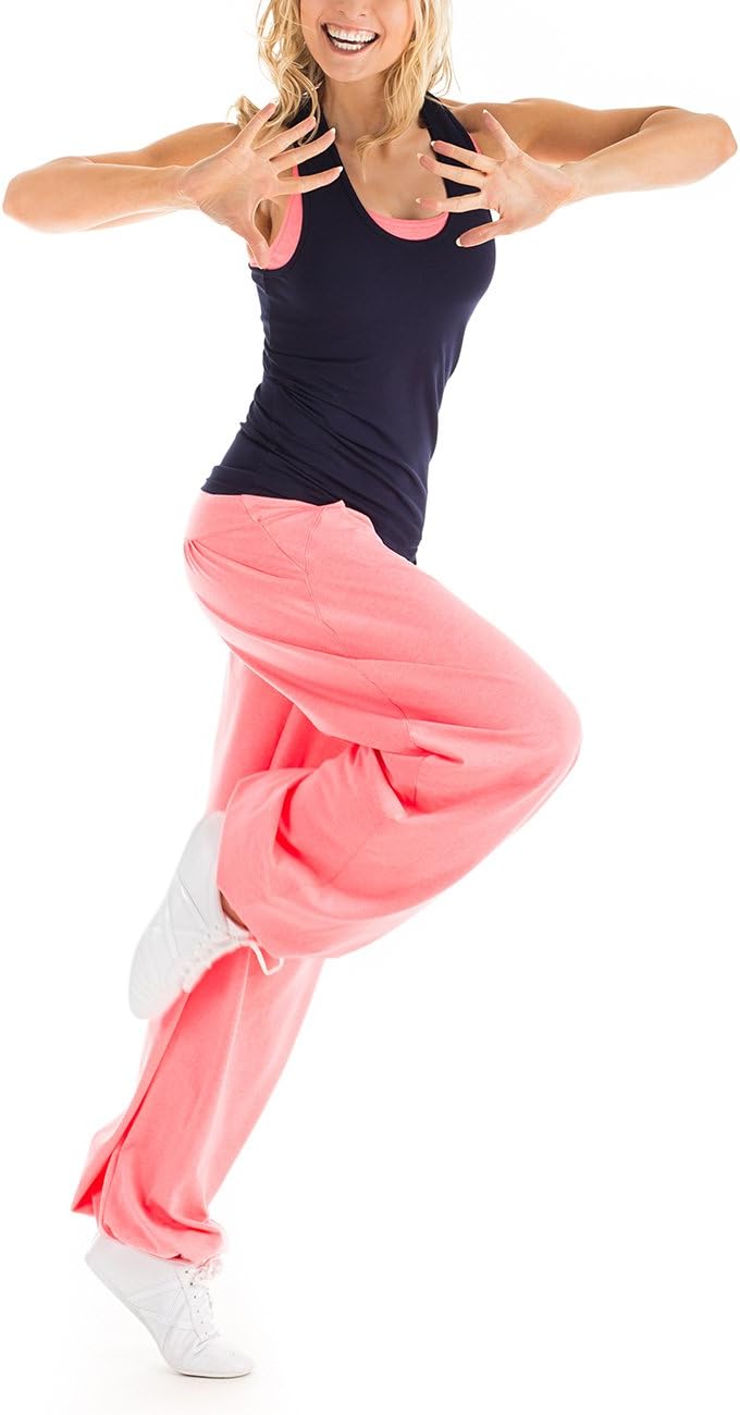 WINSHAPE Damen Trainingshose Dance Fitness Freizeit Sport XL Neon-coral, XL Neon-coral
