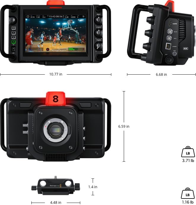 Blackmagic Design Studio Camera 4K Pro G2