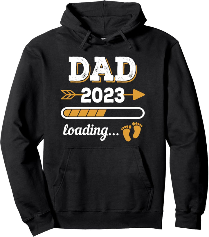 Dad 2023 Loading Father Dad-to-be Pregnancy Ankündigung Pullover Hoodie