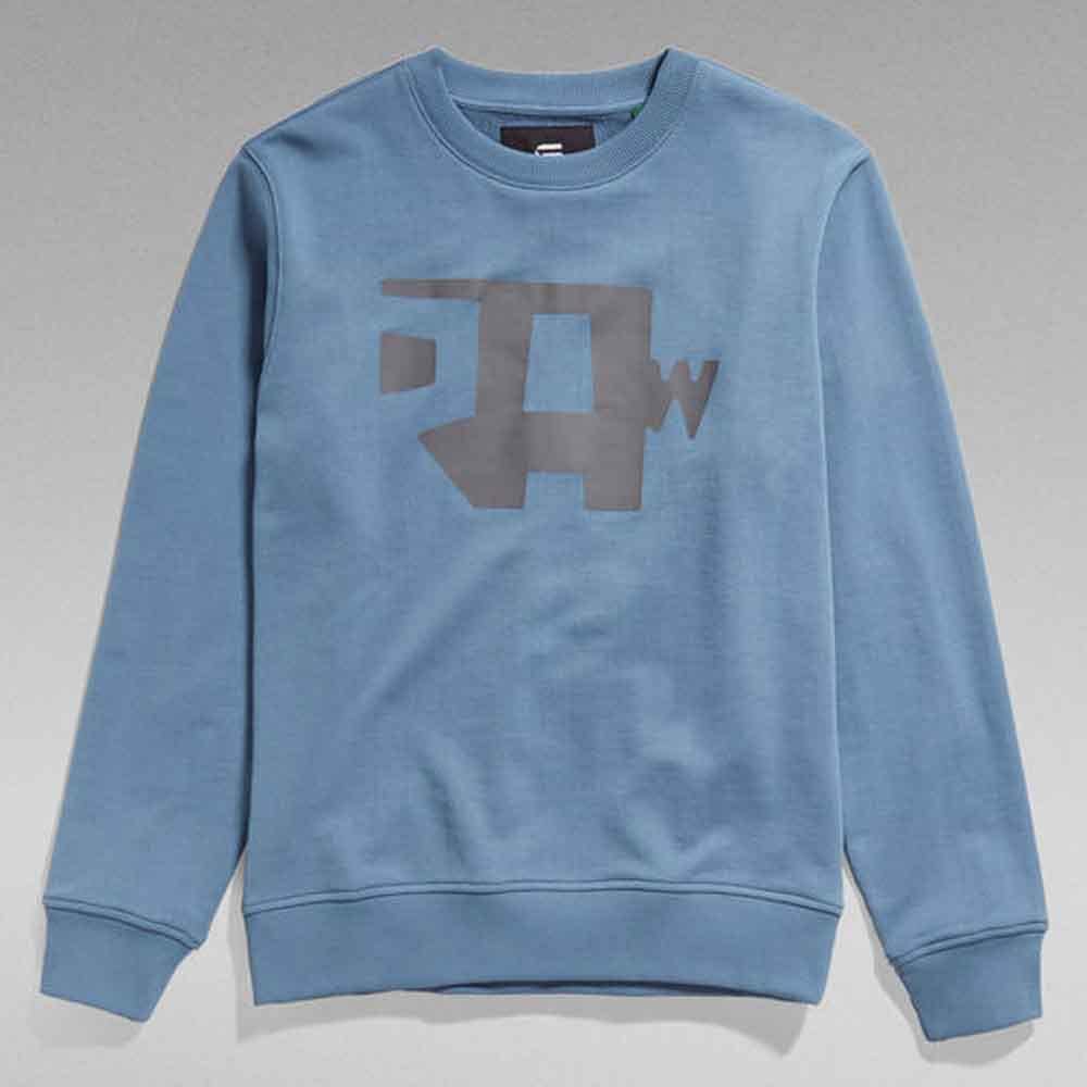 G-STAR RAW Herren Abstract Raw Sweatshirt Sweats XS Blau (Azul D22230-a613-2182), XS Blau (Azul D222