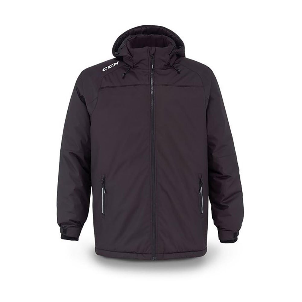 CCM Winter Jacket Senior S19, Grösse:XS, Farbe:schwarz