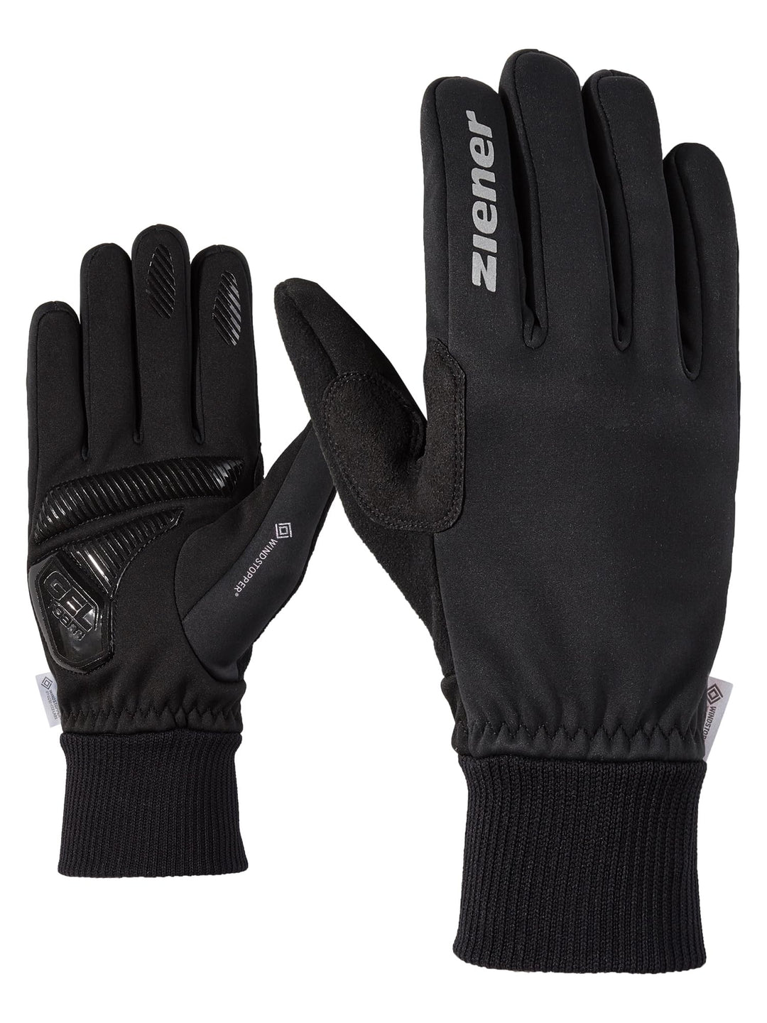 Ziener Erwachsene SMU 18-GWS 414 Bike Glove Handschuhe Schwarz 9.5, Schwarz 9.5