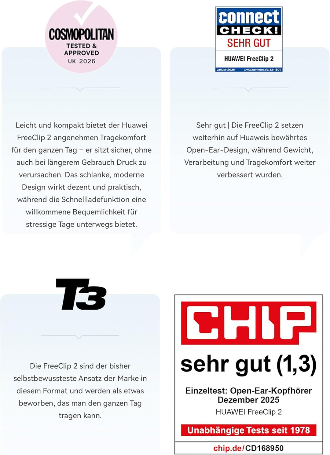 HUAWEI FreeClip 2 Violett+ FreeBuds SE 3 Schwarz, Kabellos Bluetooth Kopfhörer, Besonders leicht für