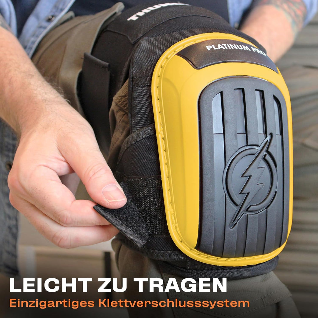 Thunderbolt® Knieschoner Professioneller Knieschützer mit komfortablem Gelkissen Knieschoner Fliesen