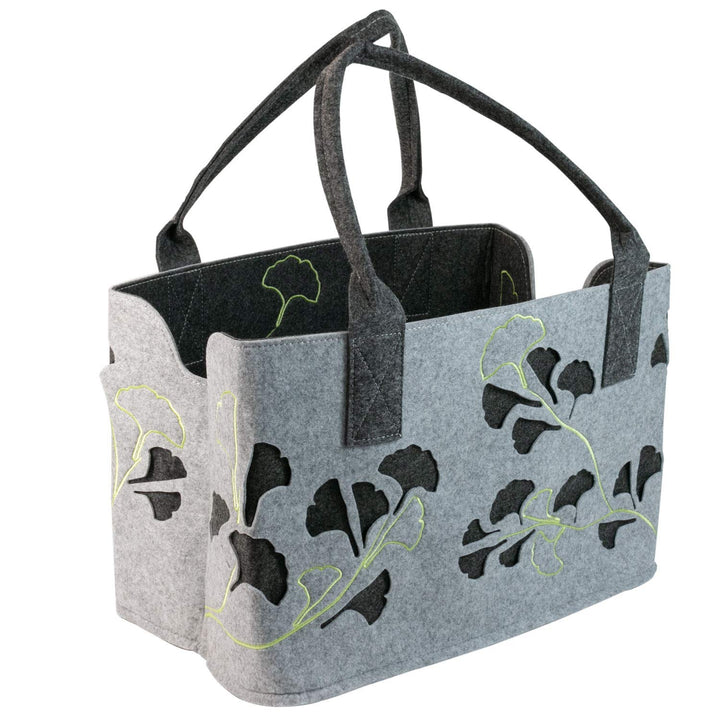 GILDE Filztasche Lotus Laser, 40 cm, Einkaufstasche/Holztasche/Strandtasche - reissfest & trägt viel