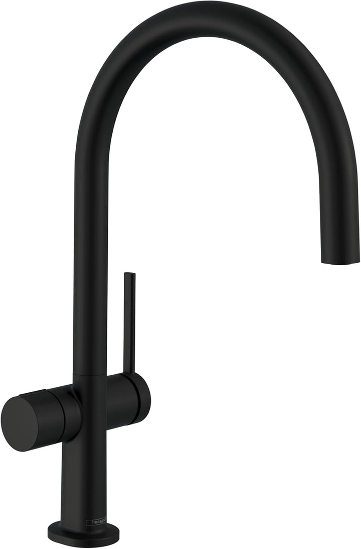 hansgrohe Küchenarmatur mit Geräteabsperrventil Talis M54, Wasserhahn Küche mit Auslauf Höhe 220 mm,