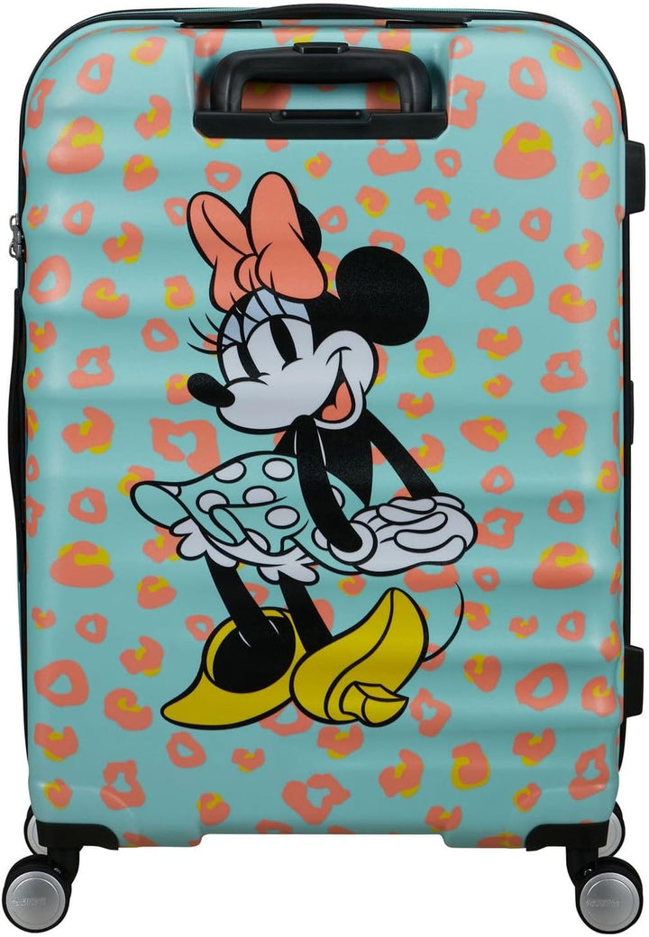 American Tourister Wavebreaker Disney FL - Spinner M, Koffer, 67 cm, 64 L, Mehrfarbig (Minnie Pastel