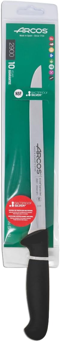 Arcos Serie 2900 - Filetmesser - Klinge Nitrum Edelstahl 200 mm - HandGriff Polypropylen Farbe Schwa