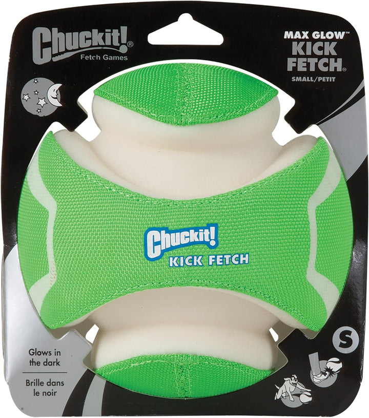 Chuckit Max Glow Kick Fetch , Small Grün Small, Grün Small