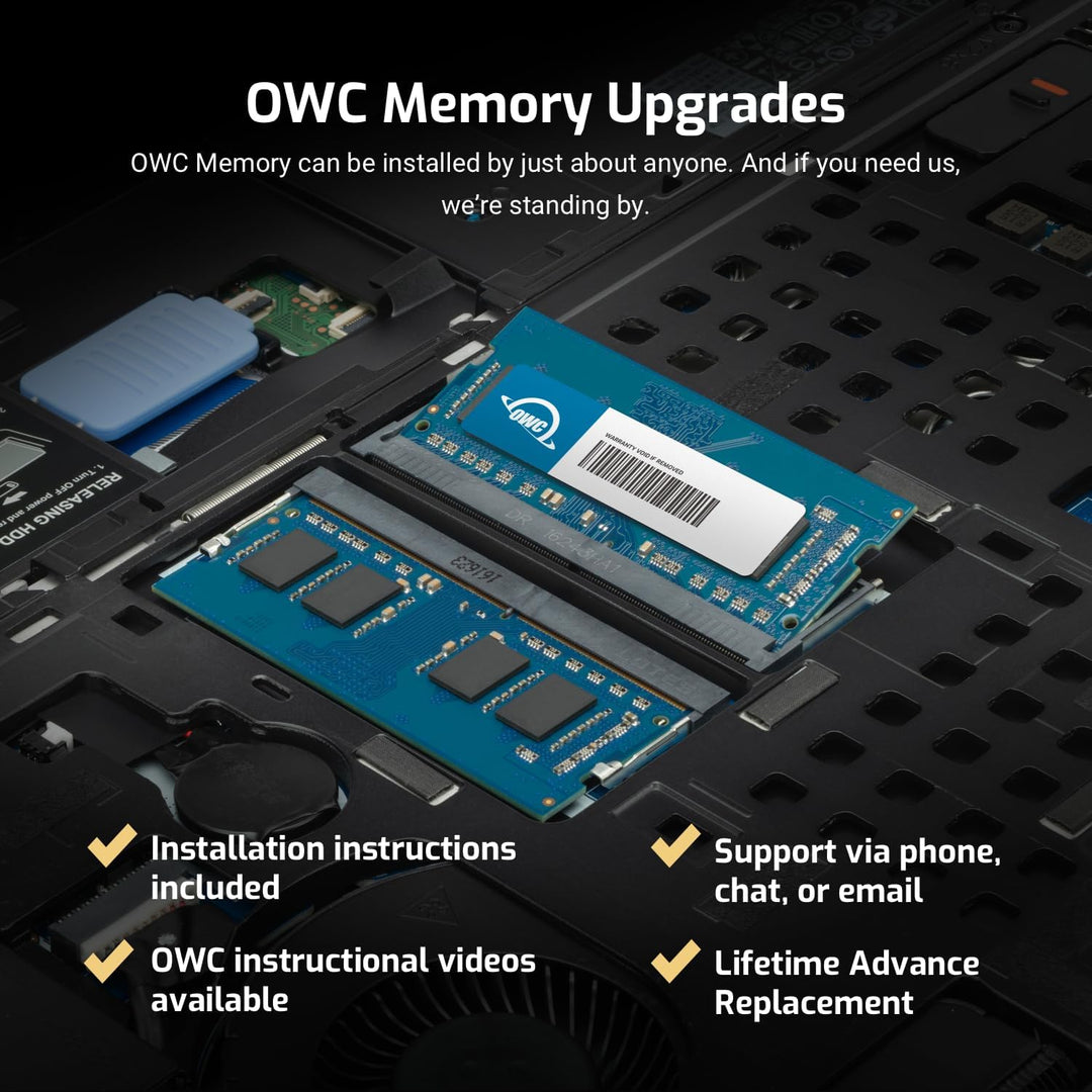 OWC - 4GB Memory Upgrade Modul - PC8500 DDR3 1066MHz SO-DIMM für Early 2009, Early 2010 MacBook, Mac