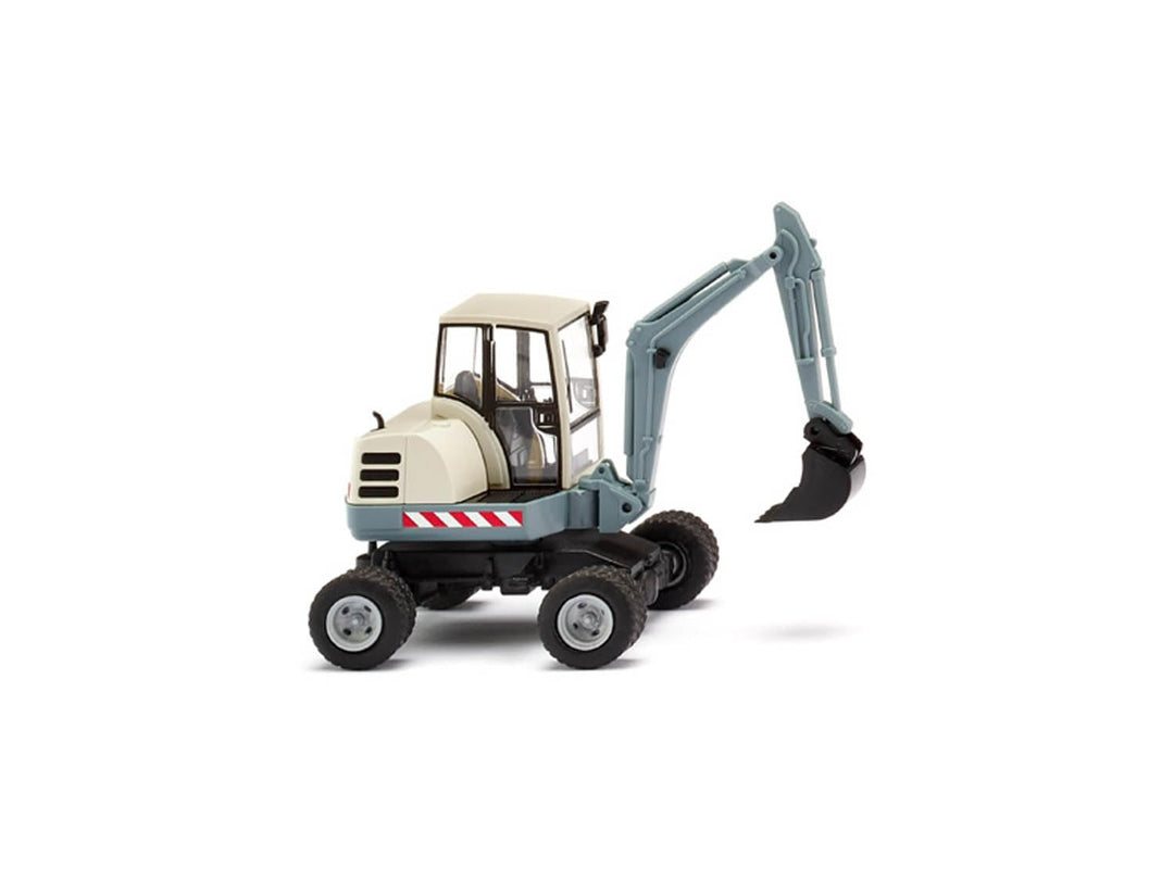 Wiking 065809 H0 Baufahrzeug Modell Mini-Bagger, alpenblau