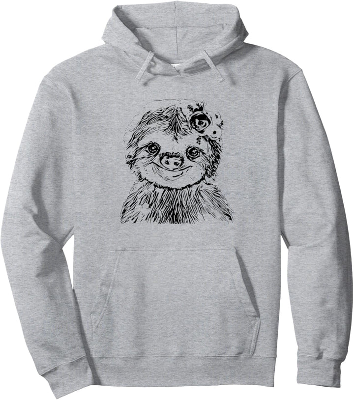 Faultier Motiv coole Trendtiere Tiere süsse bunte Faultiere Pullover Hoodie