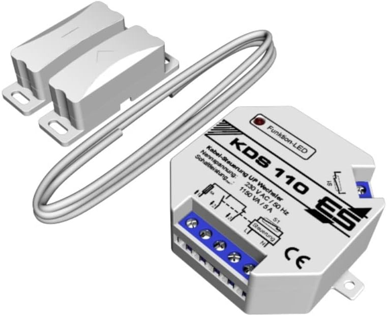 Schabus Kabel-Abluftsteuerung KDS110 1150W Weiss