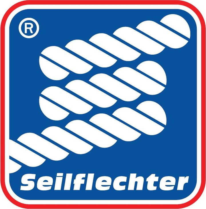 SEILFLECHTER - Set mit 4 Festmacher Taifun® | Anlegeleinen mit gespleissten und getakelten 40 cm Aug