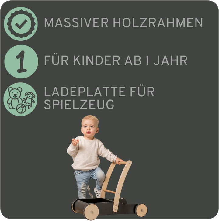 Bandits and Angels Laufwagen Little Walker (Schwarz)