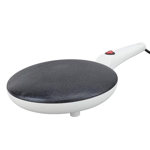 Elektrischer Crêpe-Maker, 8 Zoll Antihaftbeschichtung Kabelloser Crepe-Maker Automatische Temperatur