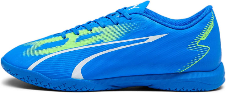 PUMA Herren Ultra Play It Fussballschuh 43 EU Ultra Blue Puma White Pro Grün, 43 EU Ultra Blue Puma