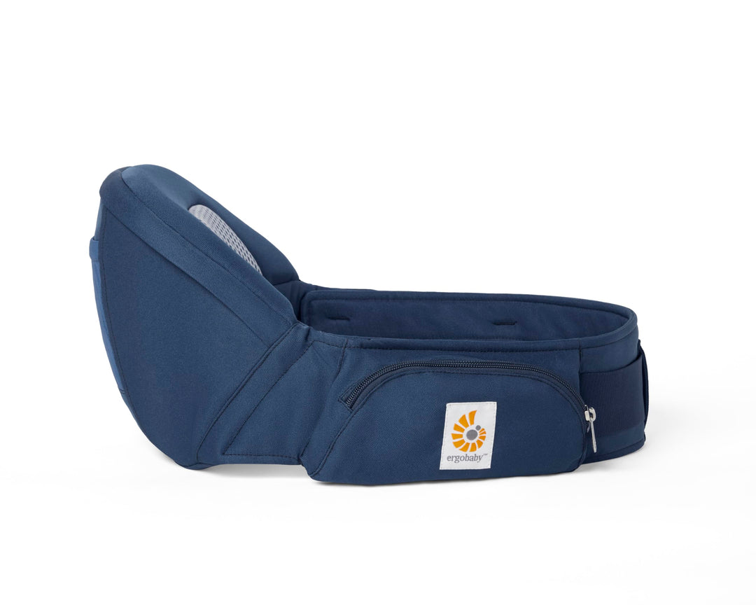 Ergobaby Lift Hip Seat Babytrage mit Babyhüftsitz für Babys und Kleinkinder ab 6 Monaten (7,7 kg - 2