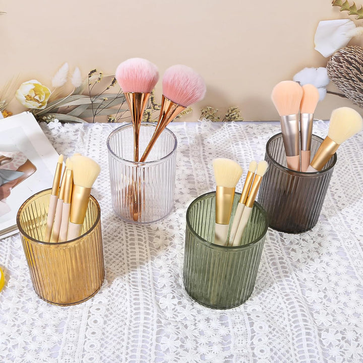DASITON Make Up Kosmetik Organizer, Acryl Make Up Pinsel Organizer Pinselhalter Kosmetik Aufbewahrun