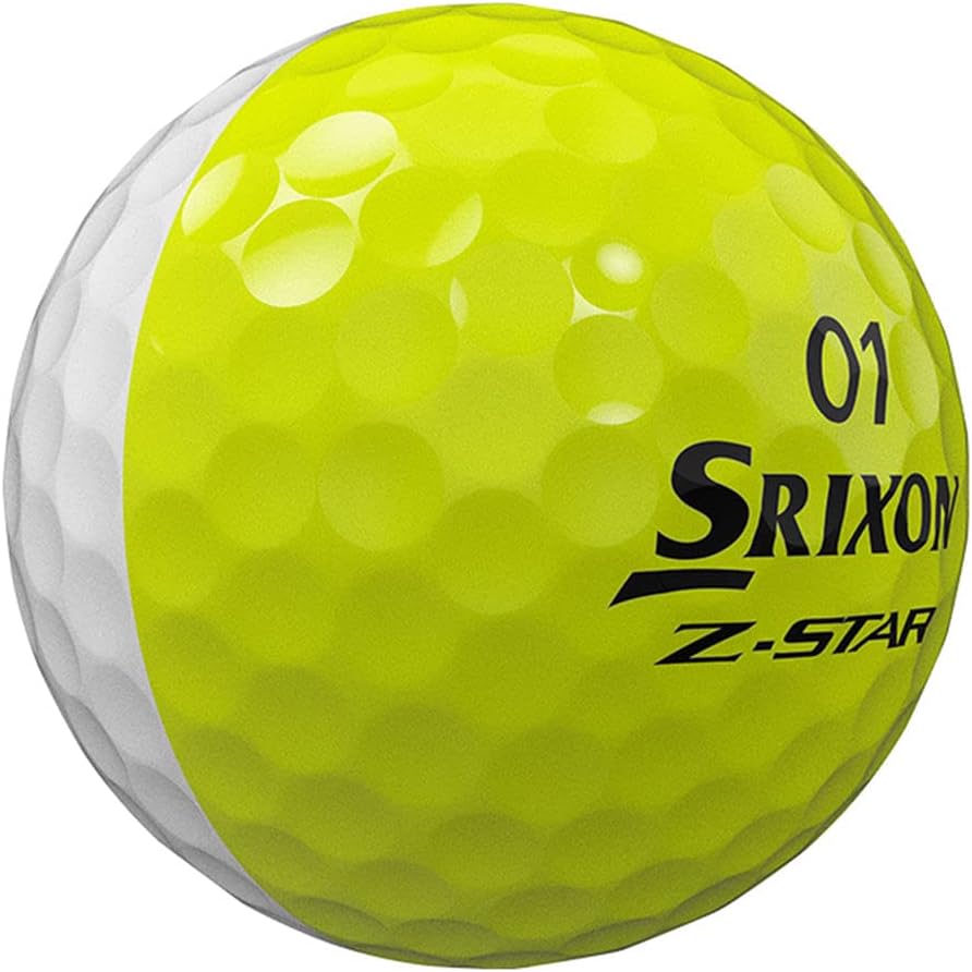 Srixon Z-Star Divide Golfbälle Weiss / Gelb, Weiss / Gelb