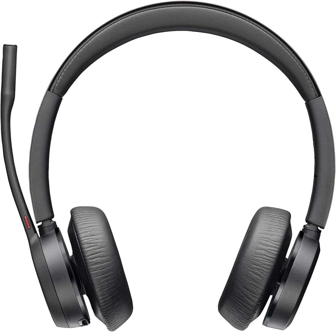 Plantronics Poly – schnurloses Voyager 4320 UC-Headset mit Ladestation (Plantronics) – Kopfhörer mit