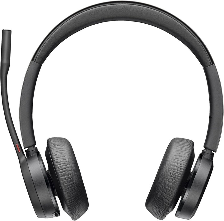 Plantronics Poly – schnurloses Voyager 4320 UC-Headset mit Ladestation (Plantronics) – Kopfhörer mit