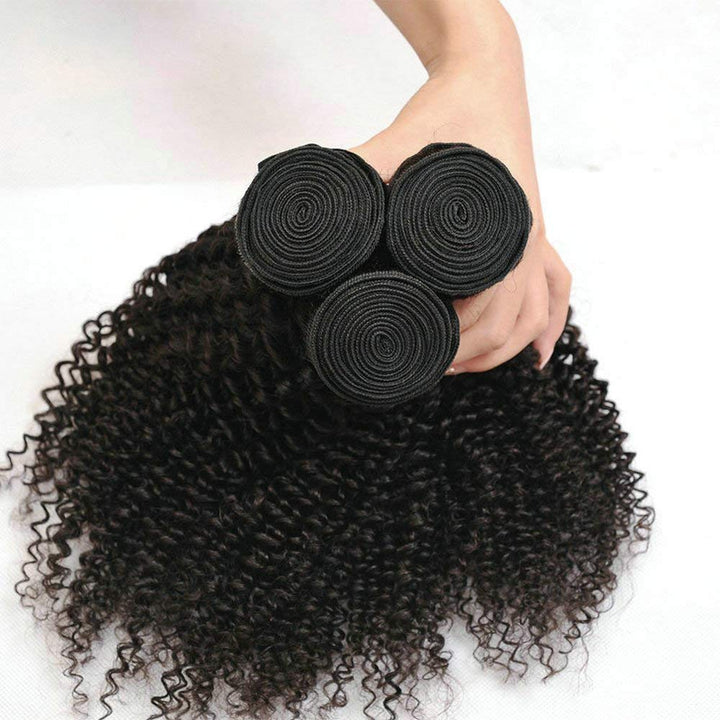 Kinky Curly Bundles Human Hair Menschliches Haar Brasilianisches Echthaar Tressen Locken Brazilian V