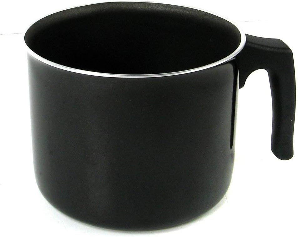 Ballarini Firenze Milchkocher, Cortan, Schwarz, Durchmesser 14 cm