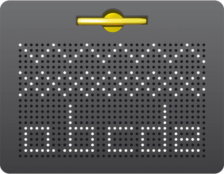 EDUPLAY 120538 Magnet Schreib-/Maltafel, schwarz, 21-teilig (1 Set)