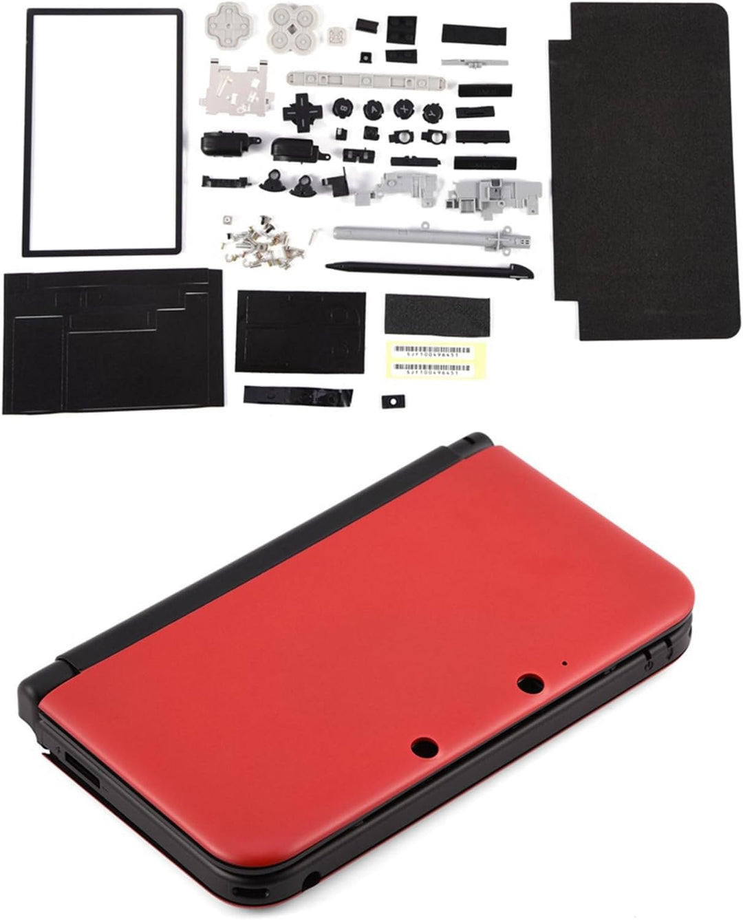 Fall für 3Dsll Replecement Case für 3Ds Ll Abs Full Housing Case Cover Shell Repair Parts Cfor OMple