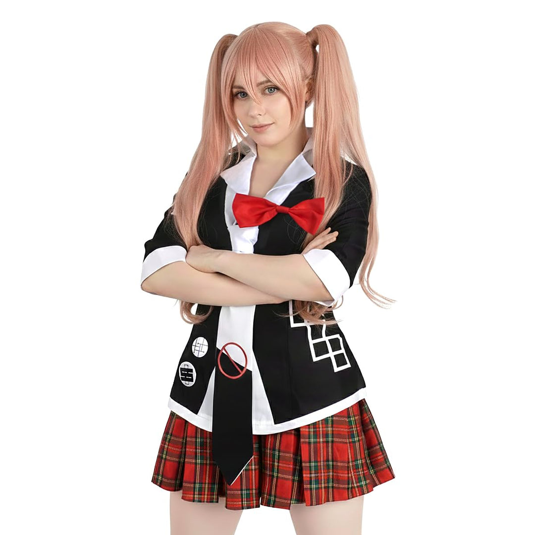 CoolChange Cosplay Kostüm von Junko Enoshima für Danganronpa Fans | Grösse: L, L