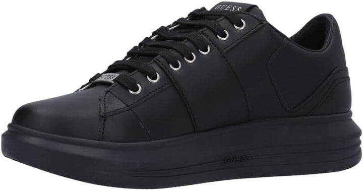 GUESS Herren Vibo Carryover Sneaker 45 EU Schwarz, 45 EU Schwarz